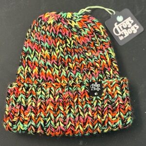 Colorful Handmade Knit Beanie